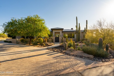 Nestled on 1.435 acres in the prestigious guard-gated community on Desert Highlands Golf Club in Arizona - for sale on GolfHomes.com, golf home, golf lot