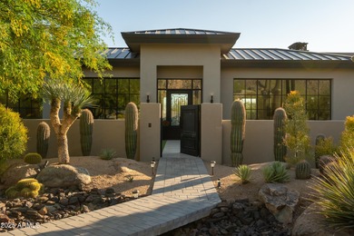 Nestled on 1.435 acres in the prestigious guard-gated community on Desert Highlands Golf Club in Arizona - for sale on GolfHomes.com, golf home, golf lot