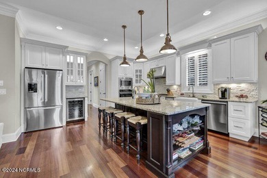 The approach to 2304 Ocean Ridge Place begins along one of on Country Club of Landfall in North Carolina - for sale on GolfHomes.com, golf home, golf lot