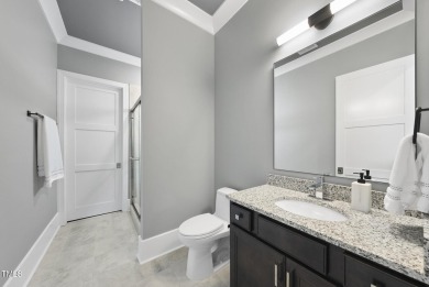 Discover luxury and ease at 129 Damsire --a rare on Prestonwood Country Club  in North Carolina - for sale on GolfHomes.com, golf home, golf lot