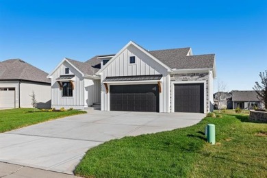 The Saddlebrook is a new floorplan by SAB Homes, based off the on Prairie Highlands Golf Course in Kansas - for sale on GolfHomes.com, golf home, golf lot