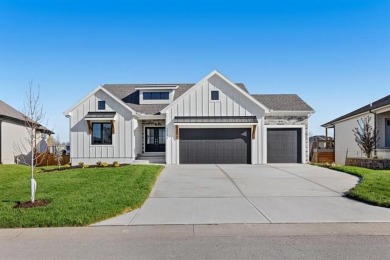 The Saddlebrook is a new floorplan by SAB Homes, based off the on Prairie Highlands Golf Course in Kansas - for sale on GolfHomes.com, golf home, golf lot