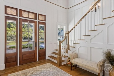 Where Lowcountry beauty meets timeless design, this custom-built on The Ford Field and River Club  in Georgia - for sale on GolfHomes.com, golf home, golf lot