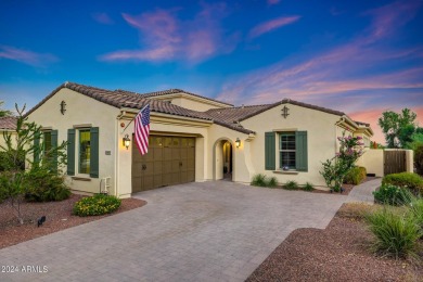 Discover one of the most pristine golf course villas in the on Verrado Golf Club  in Arizona - for sale on GolfHomes.com, golf home, golf lot