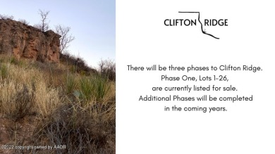 Welcome to Clifton Ridge! The newest development with scenic on Canyon Country Club in Texas - for sale on GolfHomes.com, golf home, golf lot