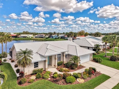 This truly stunning home offers soaring HIGH CEILINGS and on Waterford Golf Club in Florida - for sale on GolfHomes.com, golf home, golf lot