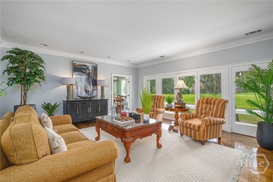 Curb appeal and golf course views! Enjoy a stunning view of the on The Landings Club - Palmetto in Georgia - for sale on GolfHomes.com, golf home, golf lot