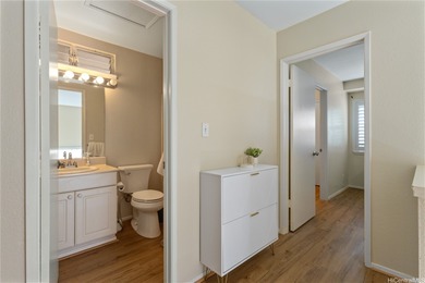 NO MAINTENANCE FEE & RARELY find expanded large bedrooms single on Kapolei Golf Course in Hawaii - for sale on GolfHomes.com, golf home, golf lot