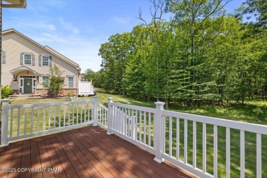 Step into sophistication with this beautifully designed End-Unit on Country Club of the Poconos Golf Course in Pennsylvania - for sale on GolfHomes.com, golf home, golf lot