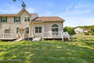 Step into sophistication with this beautifully designed End-Unit on Country Club of the Poconos Golf Course in Pennsylvania - for sale on GolfHomes.com, golf home, golf lot