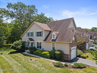 Step into sophistication with this beautifully designed End-Unit on Country Club of the Poconos Golf Course in Pennsylvania - for sale on GolfHomes.com, golf home, golf lot