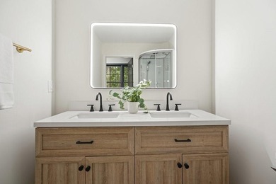 A Modern Cottage Retreat with Golf Course Views Front & Back on Canongate At Eagle Watch Golf Club in Georgia - for sale on GolfHomes.com, golf home, golf lot