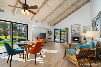 Discover this beautifully maintained one-bedroom condo set along on Mission Hills Golf Club in California - for sale on GolfHomes.com, golf home, golf lot