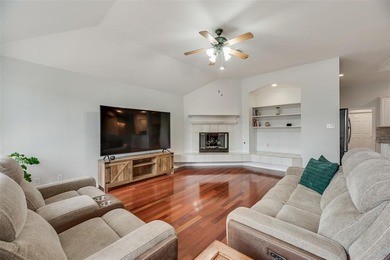 Welcome to this stunning one-story residence in the highly on Oakmont Country Club in Texas - for sale on GolfHomes.com, golf home, golf lot