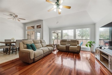 Welcome to this stunning one-story residence in the highly on Oakmont Country Club in Texas - for sale on GolfHomes.com, golf home, golf lot