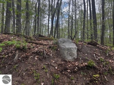 Go beyond the gated entrance, where a wooded winding drive on  in Michigan - for sale on GolfHomes.com, golf home, golf lot
