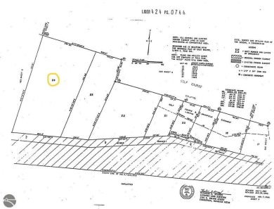 Go beyond the gated entrance, where a wooded winding drive on  in Michigan - for sale on GolfHomes.com, golf home, golf lot