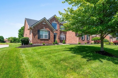 Wonderful transitional home with amazing view of the 13th hole on Golf Center at Kings Island  in Ohio - for sale on GolfHomes.com, golf home, golf lot