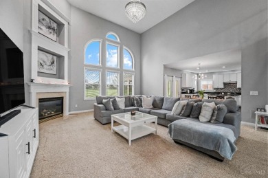 Wonderful transitional home with amazing view of the 13th hole on Golf Center at Kings Island  in Ohio - for sale on GolfHomes.com, golf home, golf lot