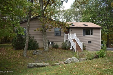 There's so much room in this 5 bedroom, 3 bath home that backs on Lords Valley Country Club, Inc in Pennsylvania - for sale on GolfHomes.com, golf home, golf lot