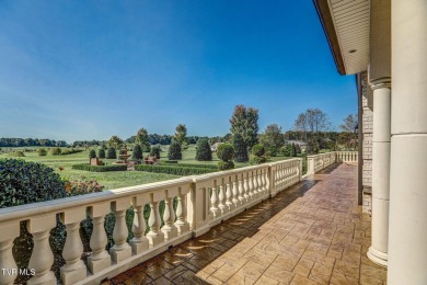 A stately brick-column entrance leads to this breathtaking on The Crossings Golf Club in Tennessee - for sale on GolfHomes.com, golf home, golf lot