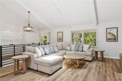 Fully renovated in 2024 and located directly across from the on Sea Pines Golf and Resort  in South Carolina - for sale on GolfHomes.com, golf home, golf lot