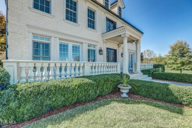 A stately brick-column entrance leads to this breathtaking on The Crossings Golf Club in Tennessee - for sale on GolfHomes.com, golf home, golf lot