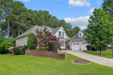 Welcome to this custom-built beauty located behind the exclusive on Anderson Creek Golf Club in North Carolina - for sale on GolfHomes.com, golf home, golf lot
