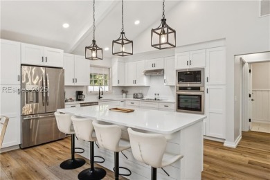 Fully renovated in 2024 and located directly across from the on Sea Pines Golf and Resort  in South Carolina - for sale on GolfHomes.com, golf home, golf lot