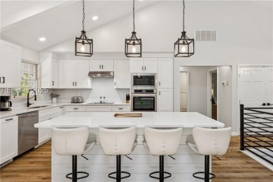 Fully renovated in 2024 and located directly across from the on Sea Pines Golf and Resort  in South Carolina - for sale on GolfHomes.com, golf home, golf lot