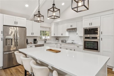 Fully renovated in 2024 and located directly across from the on Sea Pines Golf and Resort  in South Carolina - for sale on GolfHomes.com, golf home, golf lot