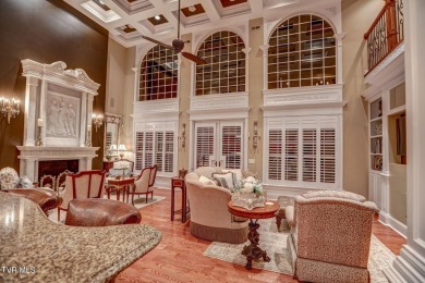 A stately brick-column entrance leads to this breathtaking on The Crossings Golf Club in Tennessee - for sale on GolfHomes.com, golf home, golf lot