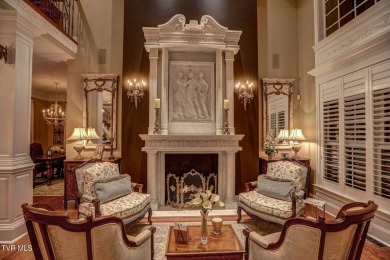 A stately brick-column entrance leads to this breathtaking on The Crossings Golf Club in Tennessee - for sale on GolfHomes.com, golf home, golf lot