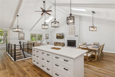 Fully renovated in 2024 and located directly across from the on Sea Pines Golf and Resort  in South Carolina - for sale on GolfHomes.com, golf home, golf lot