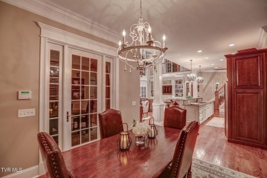 A stately brick-column entrance leads to this breathtaking on The Crossings Golf Club in Tennessee - for sale on GolfHomes.com, golf home, golf lot