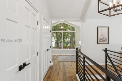 Fully renovated in 2024 and located directly across from the on Sea Pines Golf and Resort  in South Carolina - for sale on GolfHomes.com, golf home, golf lot