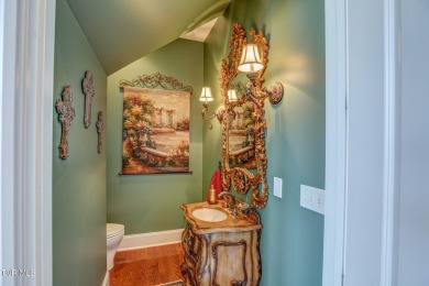 A stately brick-column entrance leads to this breathtaking on The Crossings Golf Club in Tennessee - for sale on GolfHomes.com, golf home, golf lot