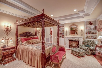 A stately brick-column entrance leads to this breathtaking on The Crossings Golf Club in Tennessee - for sale on GolfHomes.com, golf home, golf lot