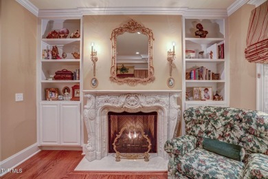 A stately brick-column entrance leads to this breathtaking on The Crossings Golf Club in Tennessee - for sale on GolfHomes.com, golf home, golf lot