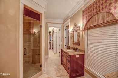A stately brick-column entrance leads to this breathtaking on The Crossings Golf Club in Tennessee - for sale on GolfHomes.com, golf home, golf lot