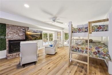 Fully renovated in 2024 and located directly across from the on Sea Pines Golf and Resort  in South Carolina - for sale on GolfHomes.com, golf home, golf lot