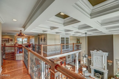 A stately brick-column entrance leads to this breathtaking on The Crossings Golf Club in Tennessee - for sale on GolfHomes.com, golf home, golf lot