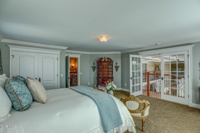 A stately brick-column entrance leads to this breathtaking on The Crossings Golf Club in Tennessee - for sale on GolfHomes.com, golf home, golf lot