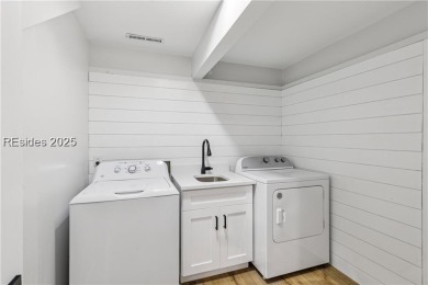 Fully renovated in 2024 and located directly across from the on Sea Pines Golf and Resort  in South Carolina - for sale on GolfHomes.com, golf home, golf lot