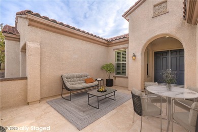 Refined desert living on this elevated Charleston model offering on Revere Golf Club in Nevada - for sale on GolfHomes.com, golf home, golf lot