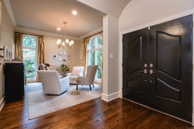 Experience luxury living on the Founders Course in this stunning on Chenal Country Club - Bear Den Mountain in Arkansas - for sale on GolfHomes.com, golf home, golf lot