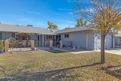 Beautifully updated and truly move-in ready, this Sun City home on Sun City Lakes West and East in Arizona - for sale on GolfHomes.com, golf home, golf lot