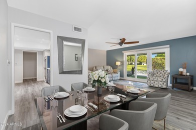 Beautifully updated and truly move-in ready, this Sun City home on Sun City Lakes West and East in Arizona - for sale on GolfHomes.com, golf home, golf lot