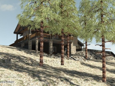 Build your dream home on the 14th fairway lot and its surrounded on The Golf Club At Chaparral Pines in Arizona - for sale on GolfHomes.com, golf home, golf lot