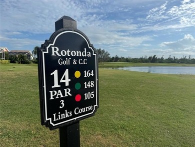 This spacious homesite offers over 7,500 square feet on a quiet on Rotonda Golf and Country Club The Links Course in Florida - for sale on GolfHomes.com, golf home, golf lot